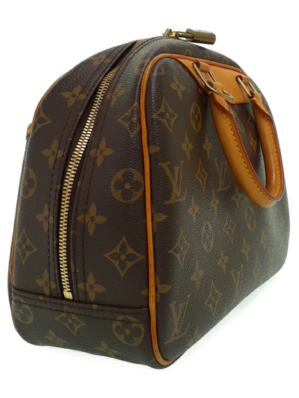 Louis Vuitton Trouville Monogram Handbag Brown